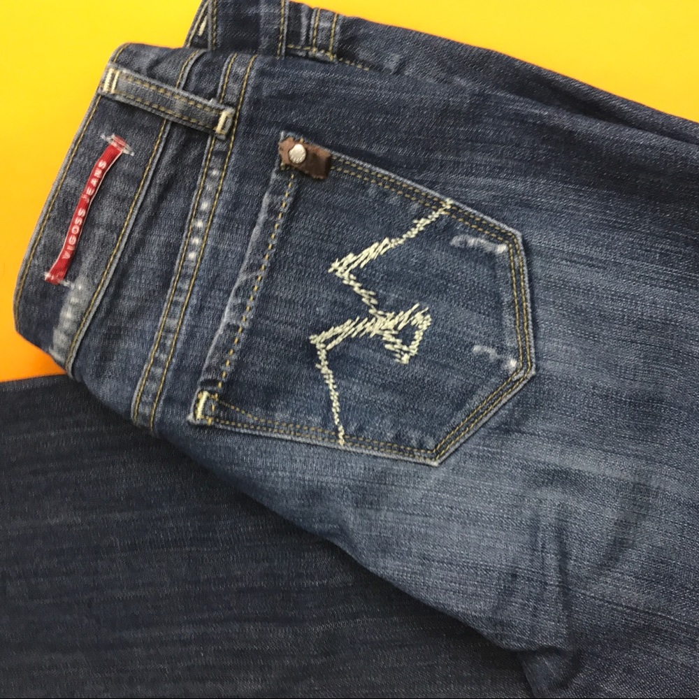 Lowrise bootcut jeans